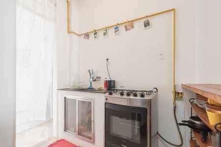 Cozinha de apartamento à venda com 1 quarto, 60m² em Botafogo, Rio de Janeiro