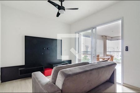 Sala de apartamento para alugar com 1 quarto, 57m² em Paraíso, São Paulo