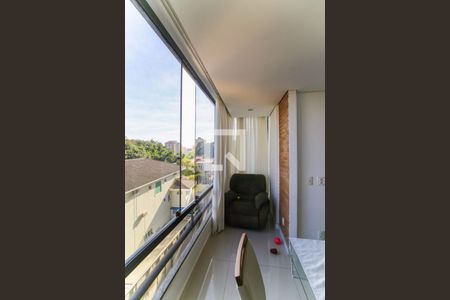 Varanda da Sala de apartamento à venda com 3 quartos, 96m² em Jardim Londrina, São Paulo