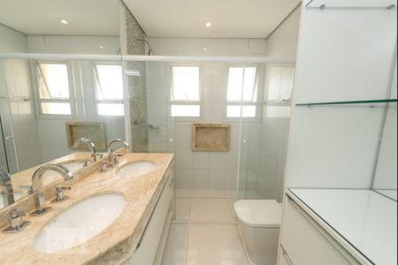 Detalhe do Banheiro da Suite de apartamento à venda com 4 quartos, 180m² em Centro, Guarulhos