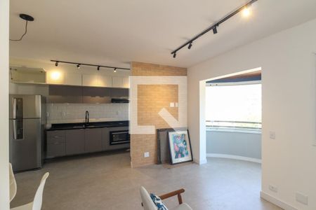 Sala de apartamento para alugar com 1 quarto, 59m² em Santa Cecília, São Paulo