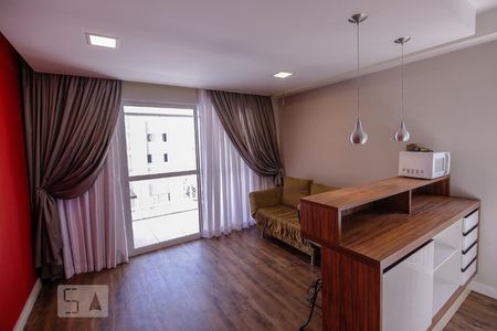 Sala de apartamento para alugar com 1 quarto, 48m² em Perdizes, São Paulo