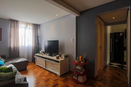 Sala de TV de apartamento para alugar com 1 quarto, 54m² em Paraíso, São Paulo