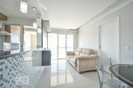 Sala de apartamento à venda com 1 quarto, 50m² em Vila Andrade, São Paulo