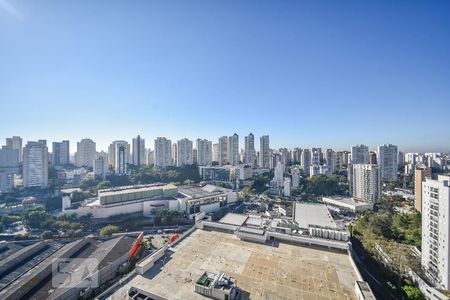 Vista da Sala de apartamento à venda com 1 quarto, 50m² em Vila Andrade, São Paulo