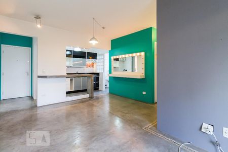 Sala de apartamento para alugar com 1 quarto, 60m² em Vila Bertioga, São Paulo