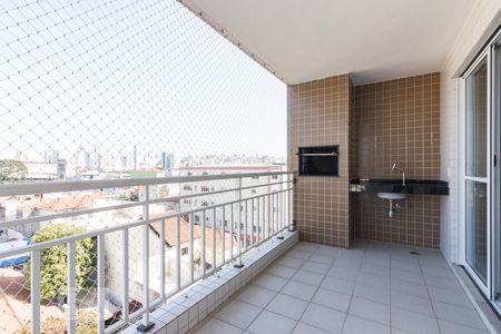 Varanda gourmet de apartamento à venda com 3 quartos, 88m² em Carandiru, São Paulo