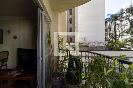 Varanda de apartamento à venda com 4 quartos, 161m² em Indianópolis, São Paulo