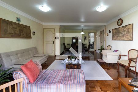 Sala de apartamento à venda com 4 quartos, 161m² em Indianópolis, São Paulo