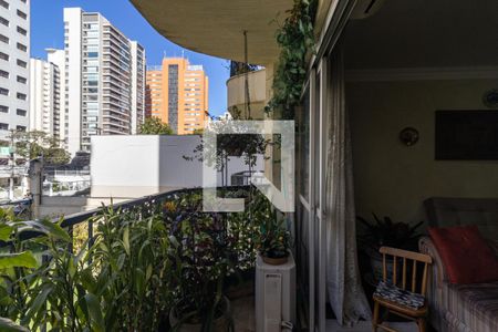 Varanda de apartamento à venda com 4 quartos, 161m² em Indianópolis, São Paulo