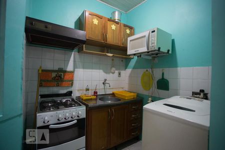 Cozinha de apartamento à venda com 1 quarto, 42m² em Centro Histórico, Porto Alegre