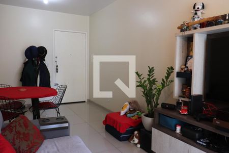 Sala jantar e estar de apartamento à venda com 1 quarto, 55m² em Centro, São Leopoldo