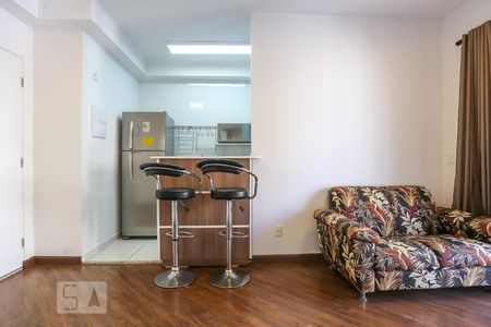 Sala de apartamento à venda com 1 quarto, 42m² em Centro, São Paulo
