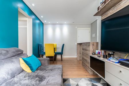 Sala de apartamento para alugar com 2 quartos, 51m² em Centro, Barueri