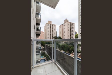 Varanda da Sala de apartamento para alugar com 1 quarto, 51m² em Alphaville, Barueri