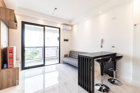 Sala de apartamento para alugar com 1 quarto, 38m² em Bethaville, Barueri