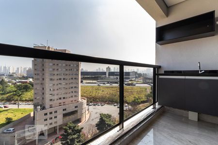 Varanda de apartamento para alugar com 1 quarto, 38m² em Bethaville, Barueri