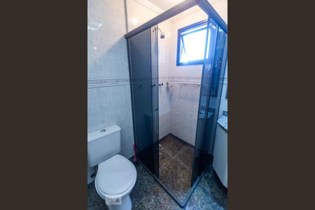 Banheiro de apartamento à venda com 3 quartos, 96m² em Jardim Anália Franco, São Paulo