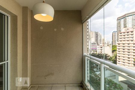 Varanda de apartamento à venda com 1 quarto, 49m² em Centro, São Paulo