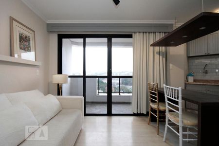 Sala de apartamento à venda com 1 quarto, 40m² em Higienópolis, São Paulo