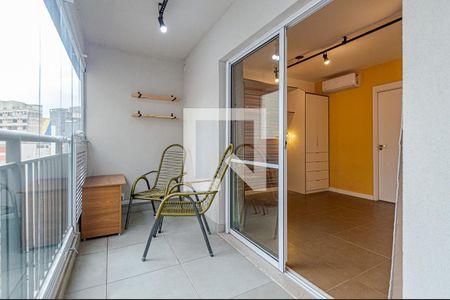 Varanda de kitnet/studio para alugar com 1 quarto, 42m² em Centro, São Paulo