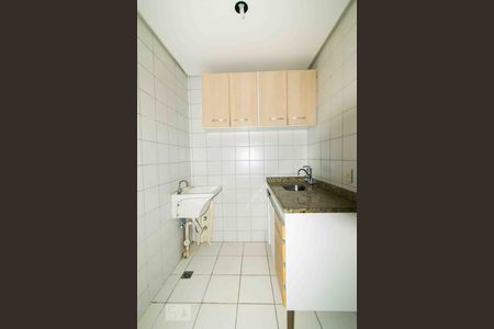 Cozinha e Área de Serviço de apartamento para alugar com 1 quarto, 37m² em Norte (águas Claras), Brasília