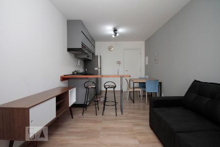 Sala de apartamento para alugar com 1 quarto, 38m² em Campos Elíseos, São Paulo