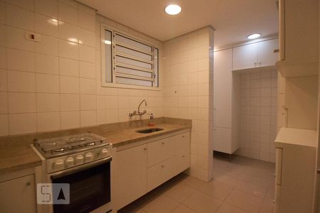 Cozinha de apartamento para alugar com 1 quarto, 65m² em Higienópolis, São Paulo