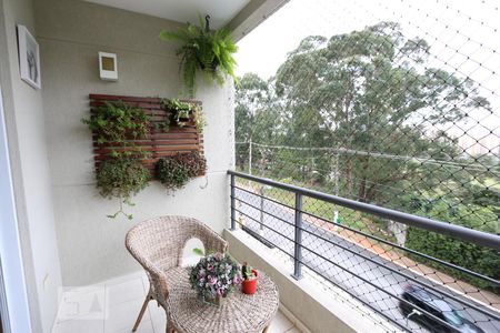 varanda de apartamento à venda com 2 quartos, 73m² em Paraíso do Morumbi, São Paulo