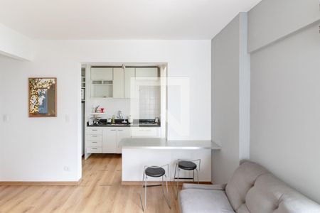 Sala de apartamento para alugar com 1 quarto, 49m² em Itaim Bibi, São Paulo