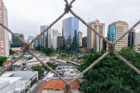 Vista da Sala de apartamento para alugar com 2 quartos, 93m² em Vila Nova Conceição, São Paulo