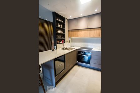 Cozinha de apartamento para alugar com 1 quarto, 49m² em Petrópolis, Porto Alegre