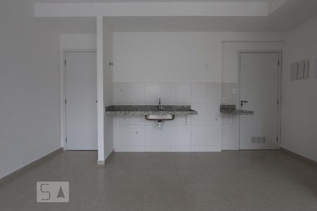 sala cozinha de apartamento para alugar com 2 quartos, 63m² em Vila Andrade, São Paulo