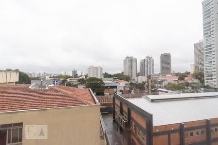 Varanda - Vista de kitnet/studio para alugar com 1 quarto, 43m² em Santo Amaro, São Paulo