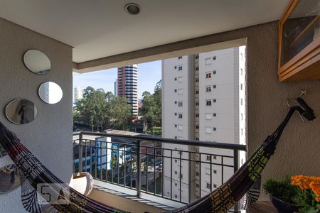 Varanda da Sala de apartamento para alugar com 2 quartos, 78m² em Jardim Parque Morumbi, São Paulo
