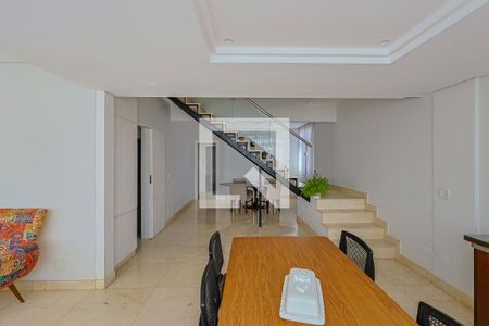 Sala  de apartamento para alugar com 4 quartos, 240m² em Sion, Belo Horizonte