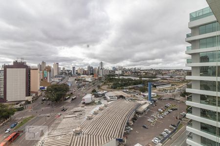 Vista do studio de kitnet/studio para alugar com 1 quarto, 30m² em Rebouças, Curitiba