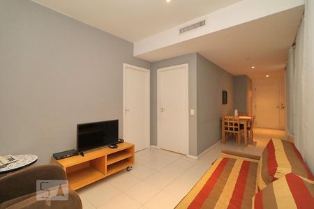 Sala. de apartamento para alugar com 1 quarto, 40m² em Copacabana, Rio de Janeiro