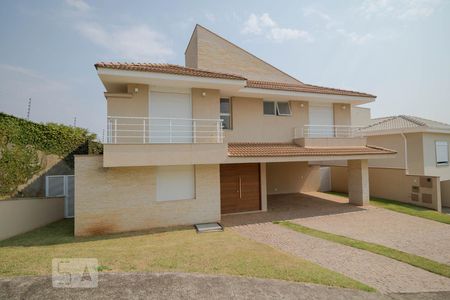 Fachada de casa de condomínio para alugar com 4 quartos, 364m² em Parque dos Pomares, Campinas