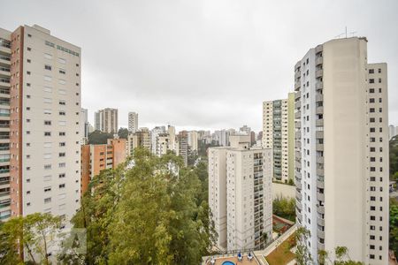 Vista da Sala de apartamento à venda com 4 quartos, 192m² em Vila Andrade, São Paulo