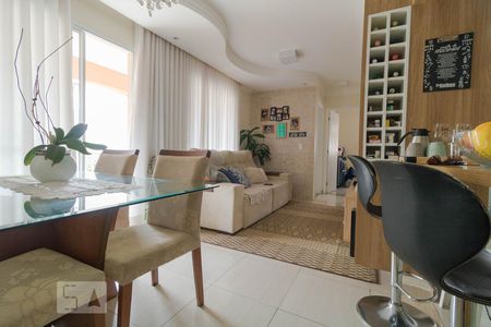 Sala e Sala de Jantar de apartamento à venda com 2 quartos, 58m² em Jardim Santa Genebra, Campinas