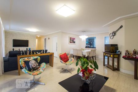 Sala de apartamento à venda com 4 quartos, 240m² em Santo Antônio, São Caetano do Sul