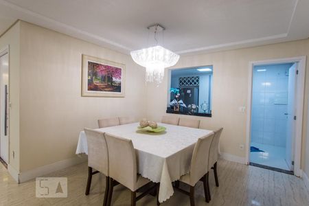 Sala de jantar de apartamento à venda com 4 quartos, 240m² em Santo Antônio, São Caetano do Sul