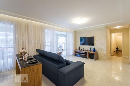 Sala de apartamento à venda com 4 quartos, 240m² em Santo Antônio, São Caetano do Sul