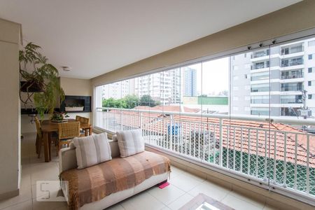 Varanda gourmet de apartamento à venda com 4 quartos, 240m² em Santo Antônio, São Caetano do Sul