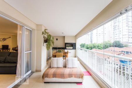 Varanda gourmet de apartamento à venda com 4 quartos, 240m² em Santo Antônio, São Caetano do Sul