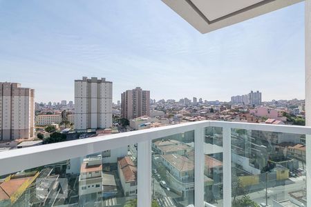 Varanda da Suite de apartamento para alugar com 2 quartos, 83m² em Parque Bandeirante, Santo André