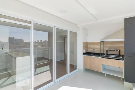 Varanda Gourmet de apartamento para alugar com 2 quartos, 83m² em Parque Bandeirante, Santo André