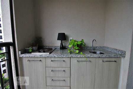 Detalhe da varanda de apartamento para alugar com 3 quartos, 70m² em Jardim Parque Morumbi, São Paulo