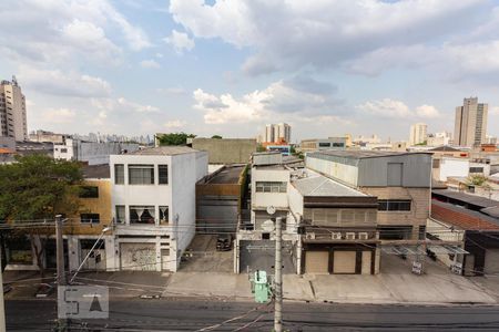 Varanda Vista de kitnet/studio para alugar com 1 quarto, 26m² em Bom Retiro, São Paulo